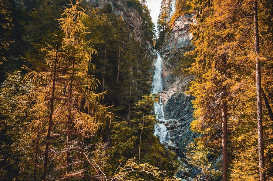 Martuljek Waterfalls – Twin Waterfalls Below the Špik Group