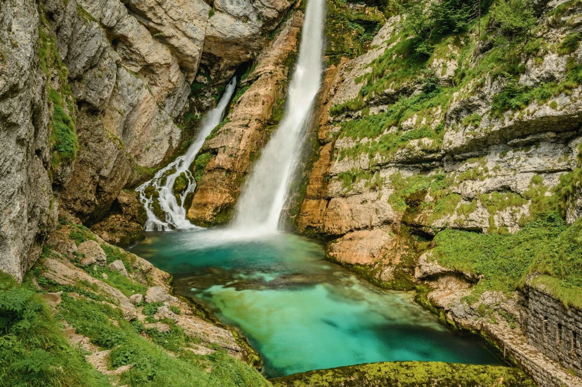 Sendero de la cascada de Savica