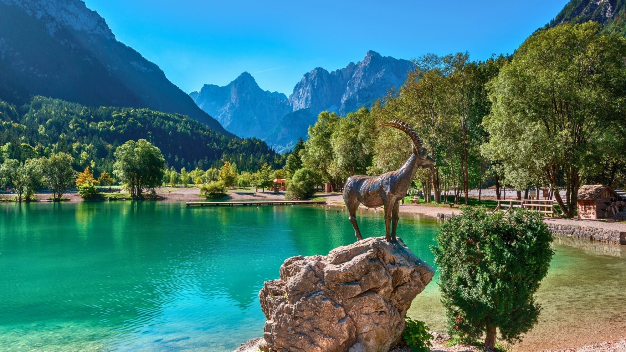 Lago Jasna — Los lagos alpinos de Kranjska Gora