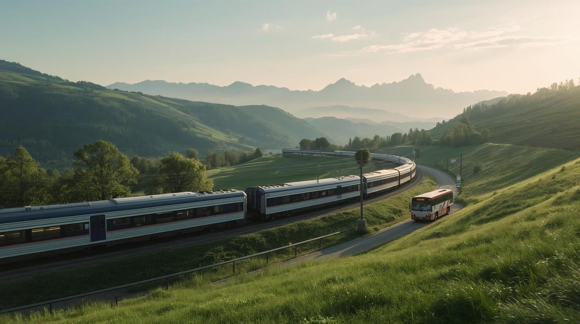Transporte público en Eslovenia: trenes, autobuses, billetes y traslados de aeropuerto